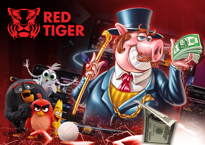 RED Tiger slot by Allslotz88